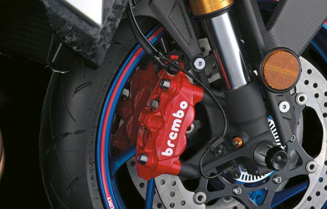 Brembo brake caliper in red set front for Suzuki GSX-S 1000 GT (21-) Original