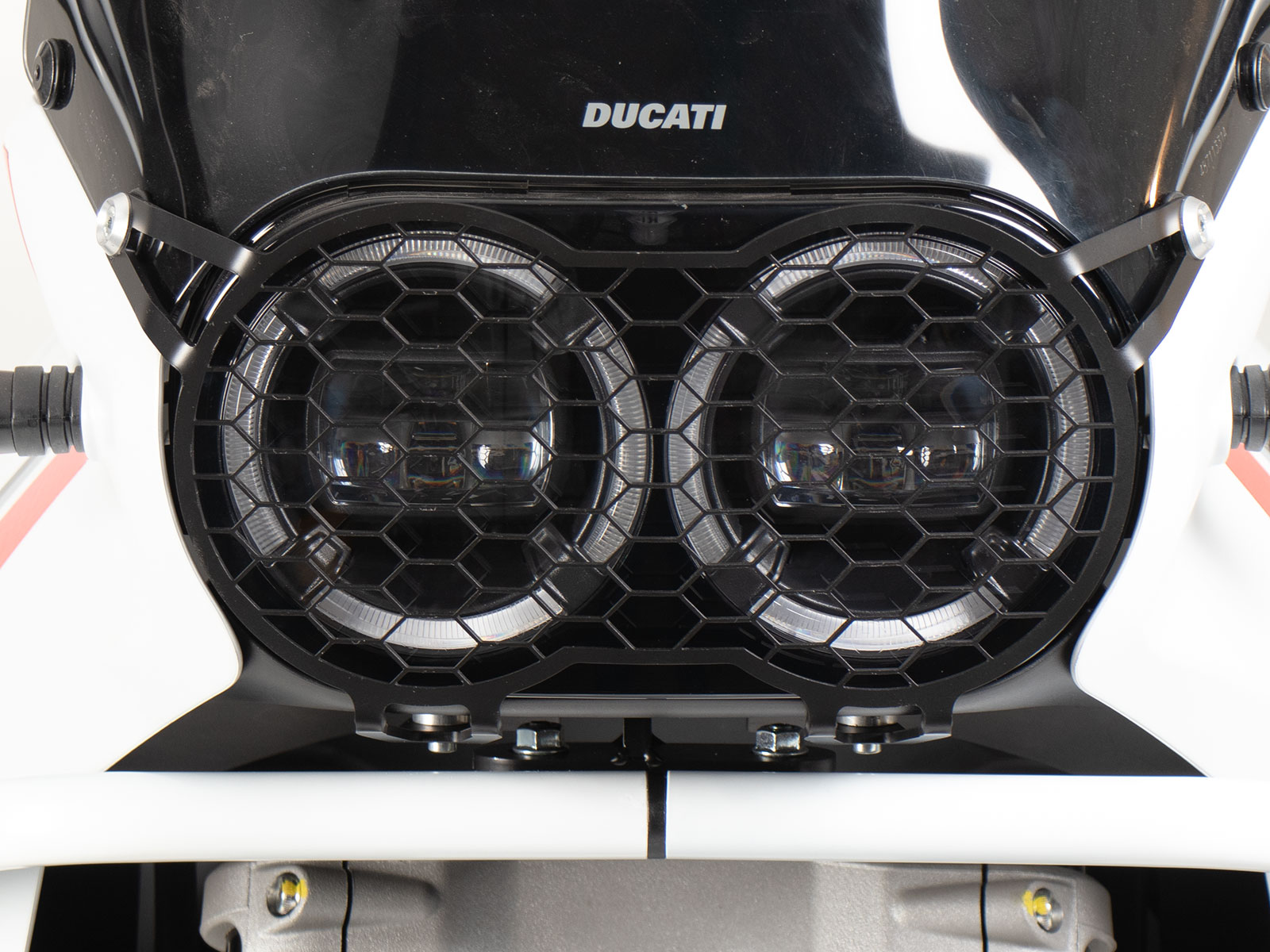 Lamp guard black for Ducati Desert X Rally (24-) Hepco & Becker