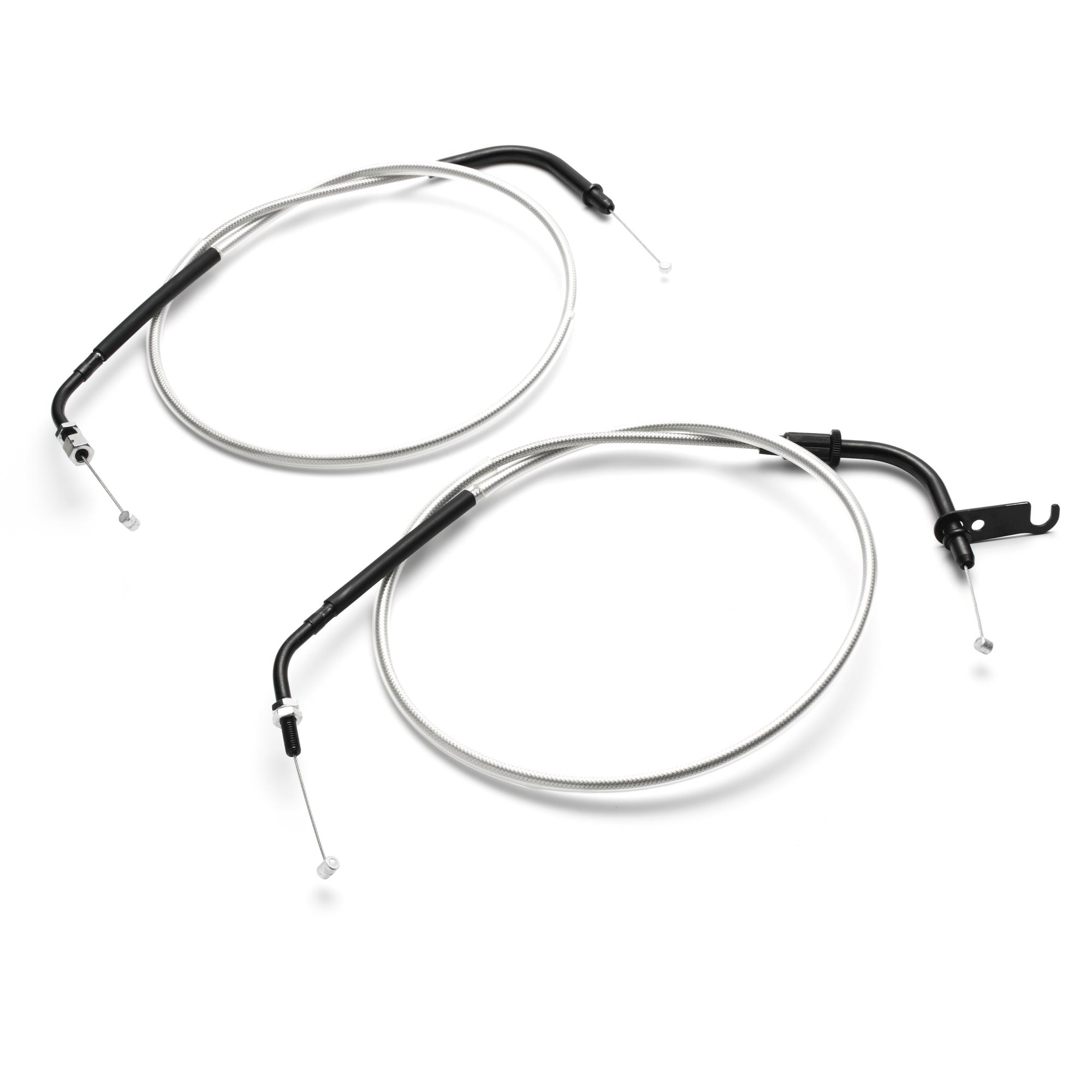 Original Yamaha XV950R throttle cable with stainless steel sheath XV950