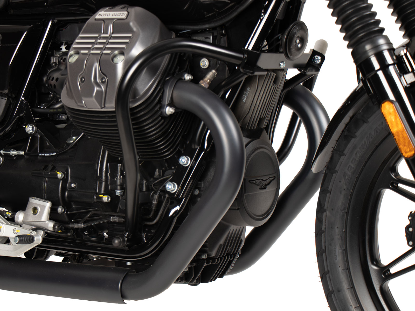 Engine guard black for Moto Guzzi V7 Stone Special Edition (22-) Hepco & Becker