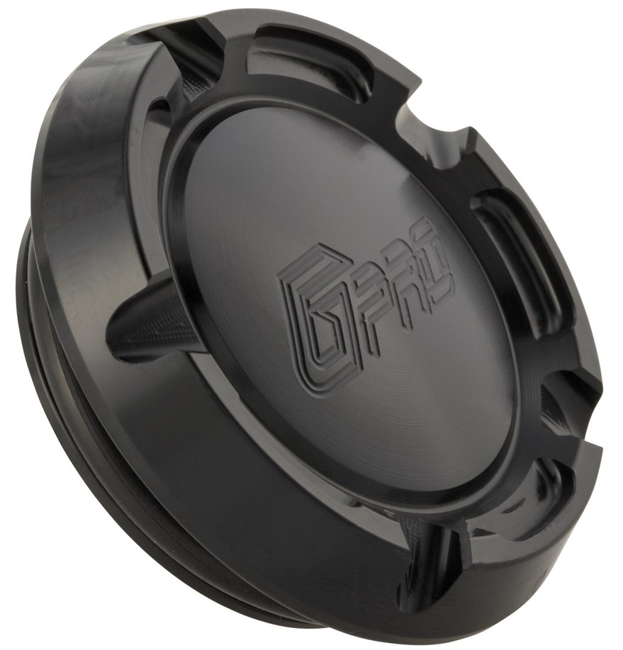 Dust cap rim front MK II for Vespa, black