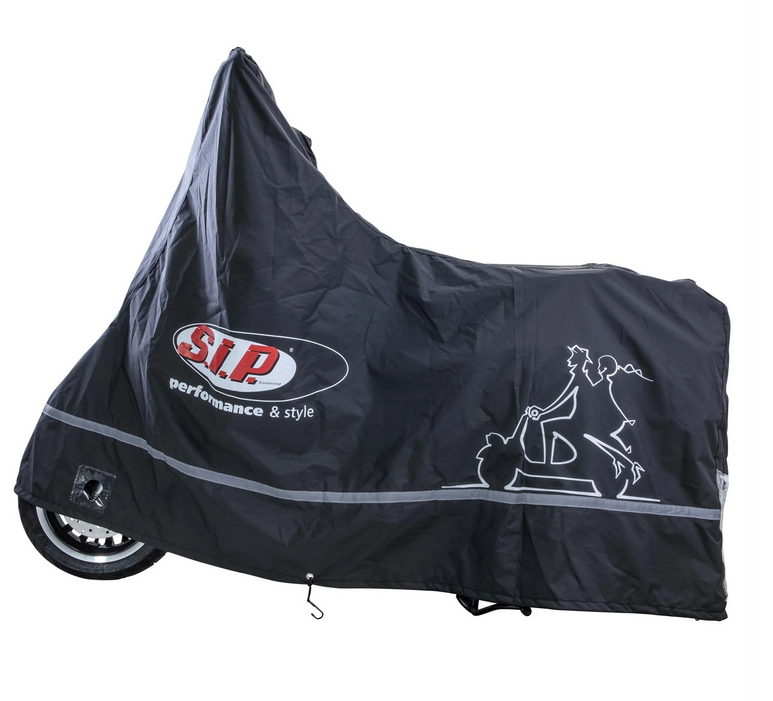 Folding garage outdoor PREMIUM 2.0 for Vespa GTS/GTV/GT, size XL, black