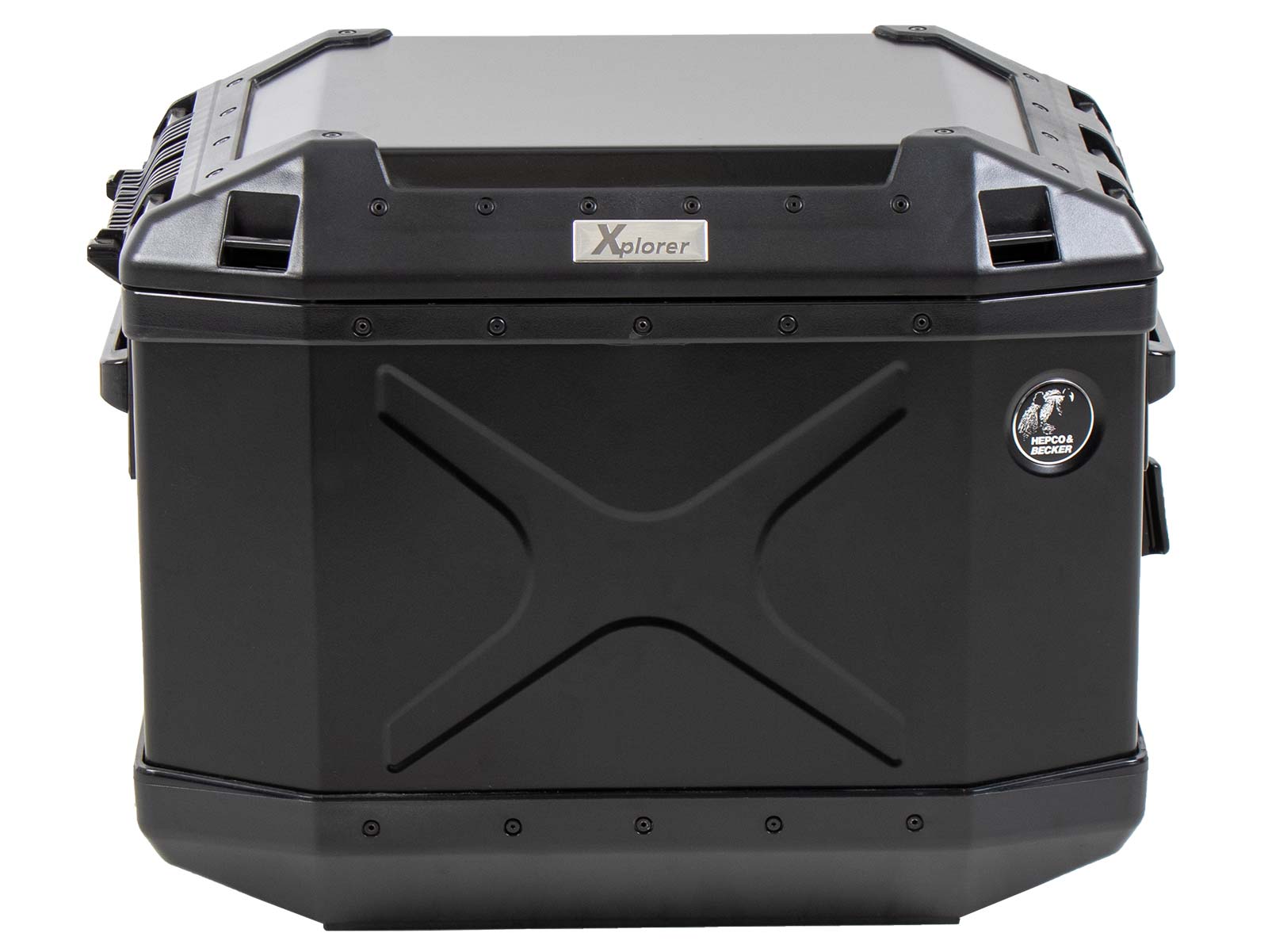 Side case Alu Xplorer 40 Cutout left black Hepco & Becker