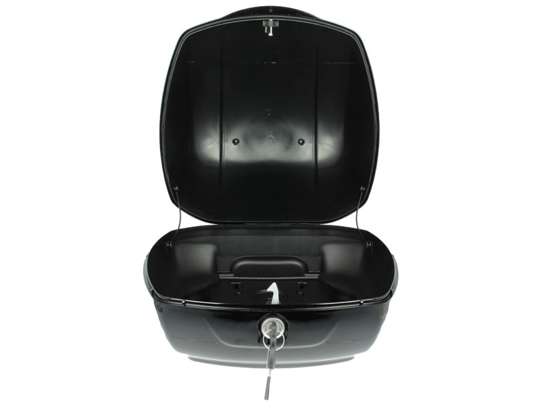 Original top case for Vespa GTS - 90 Black glossy 094 36L My 19
