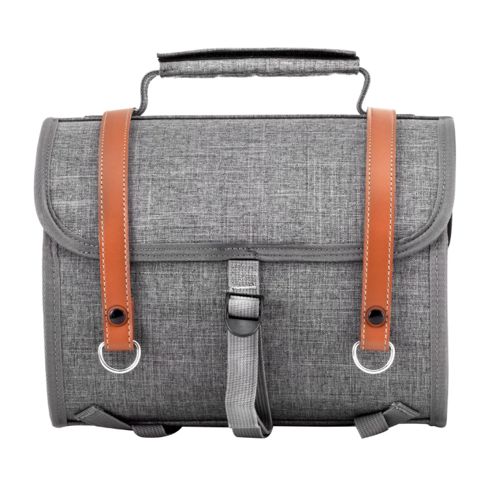 Bag "Classic" small for Vespa, nylon, gray