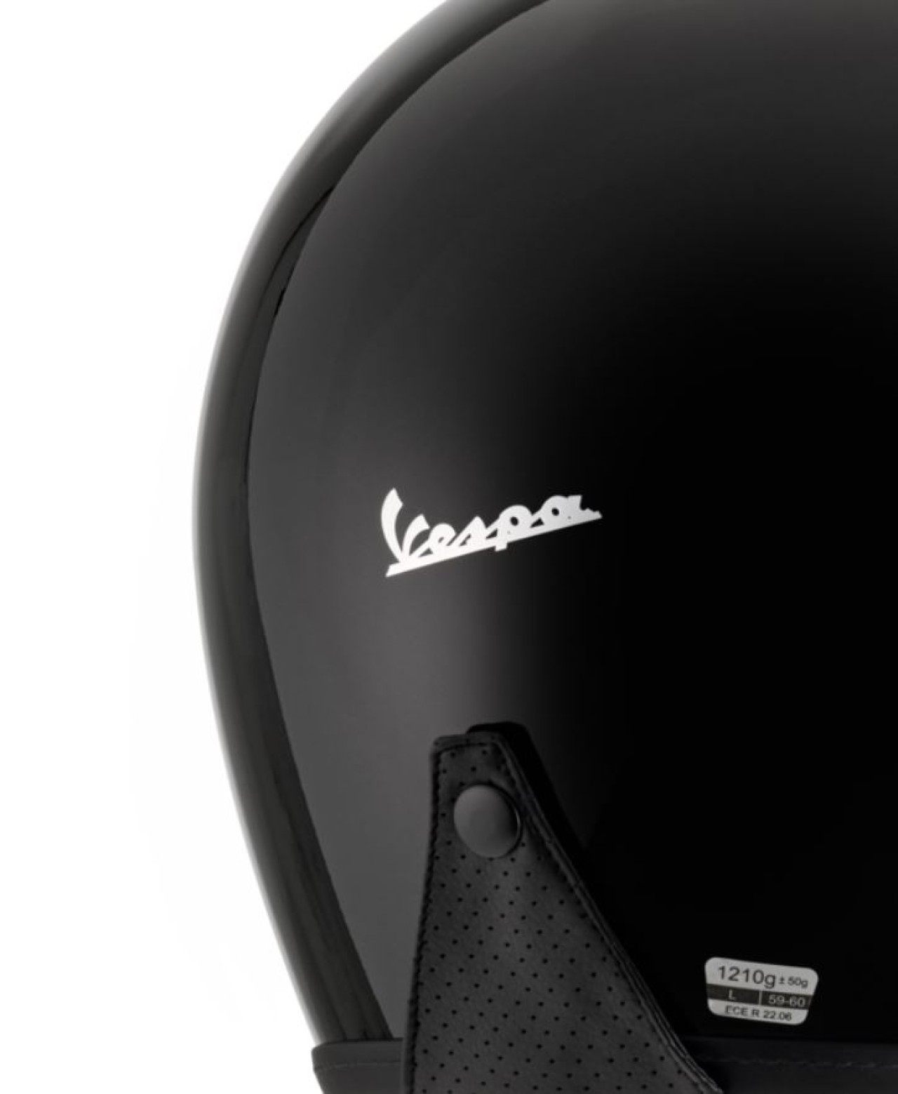 Vespa jet helmet Versilia black