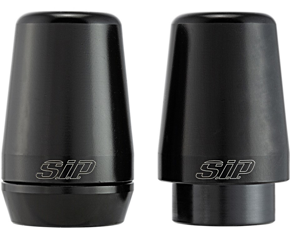 Handlebar end weights for Vespa GTS/GTS Super/GTV/GT 60/GT/GT L 125-300cc, black