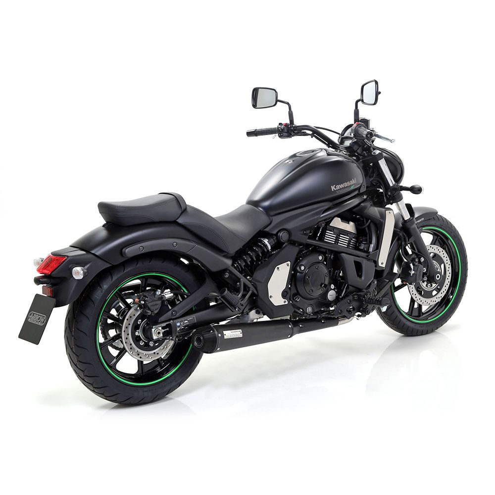 ARROW exhaust system DARK REBEL for Kawasaki Vulcan S 650 (14-16)