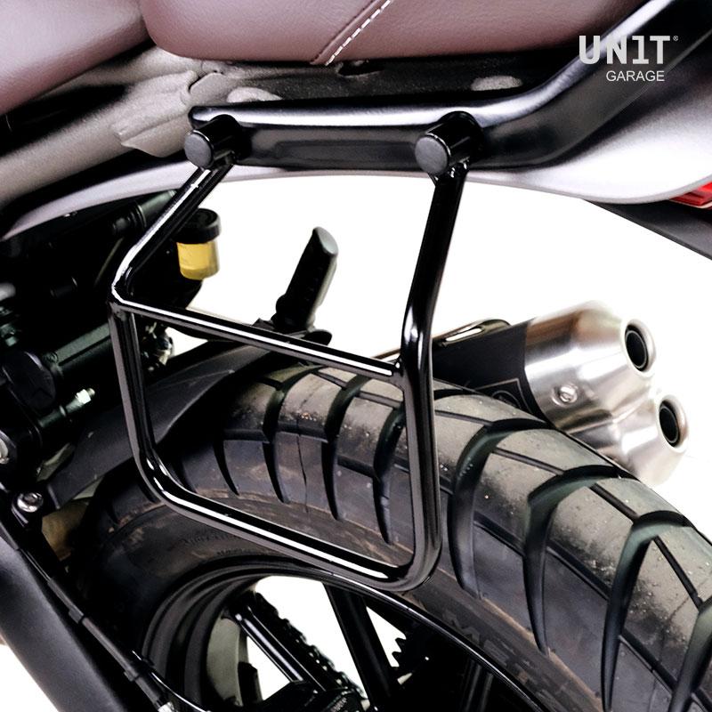 Unit Garage side bag holder left - Triumph Speed 400 / Scrambler 400