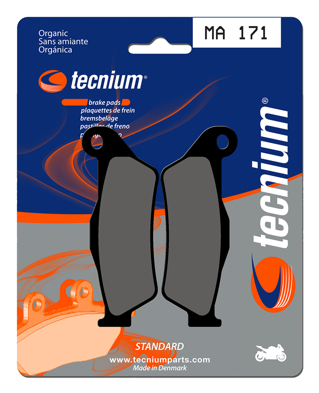 Tecnium Street Organic Brake Pads - MA171