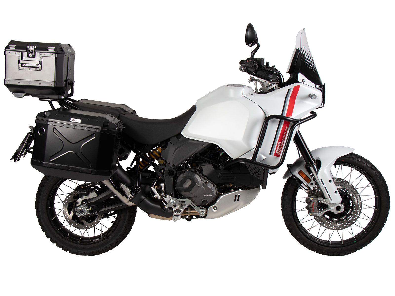 Alurack top case carrier for Ducati DesertX (22-) Hepco & Becker