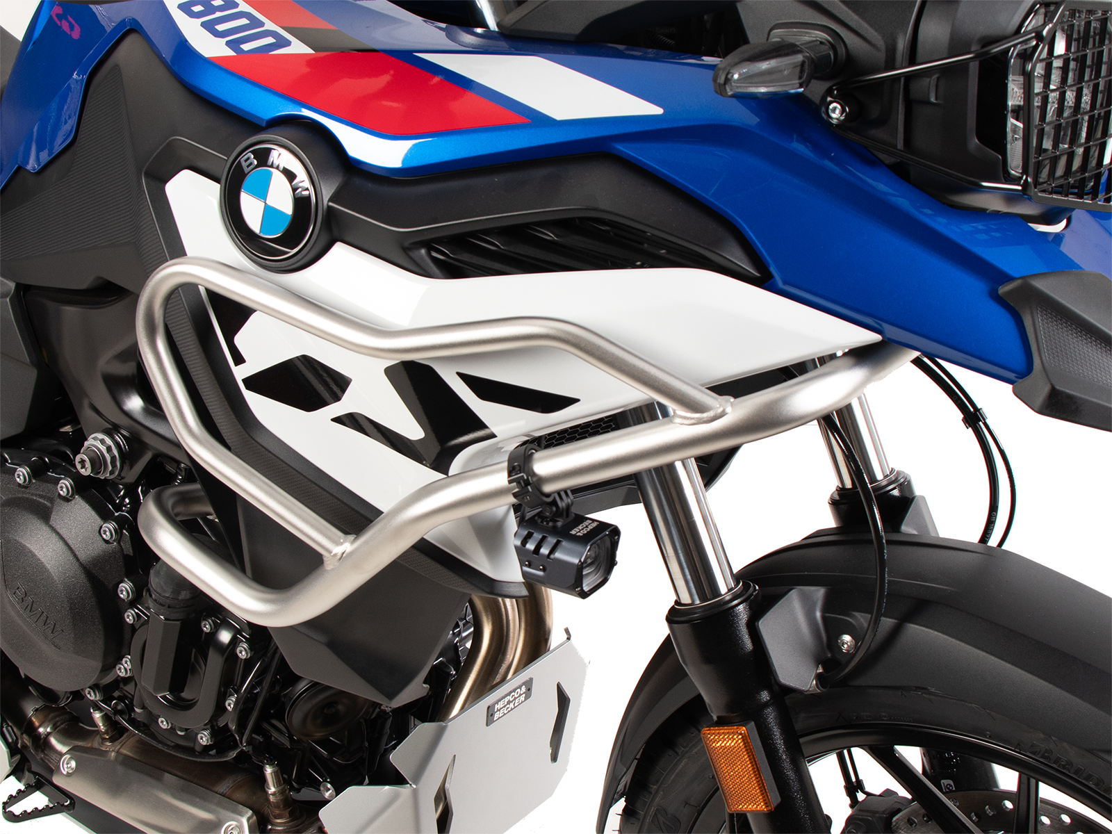Stainless steel tank guard for BMW F 800 GS (24-) Hepco & Becker