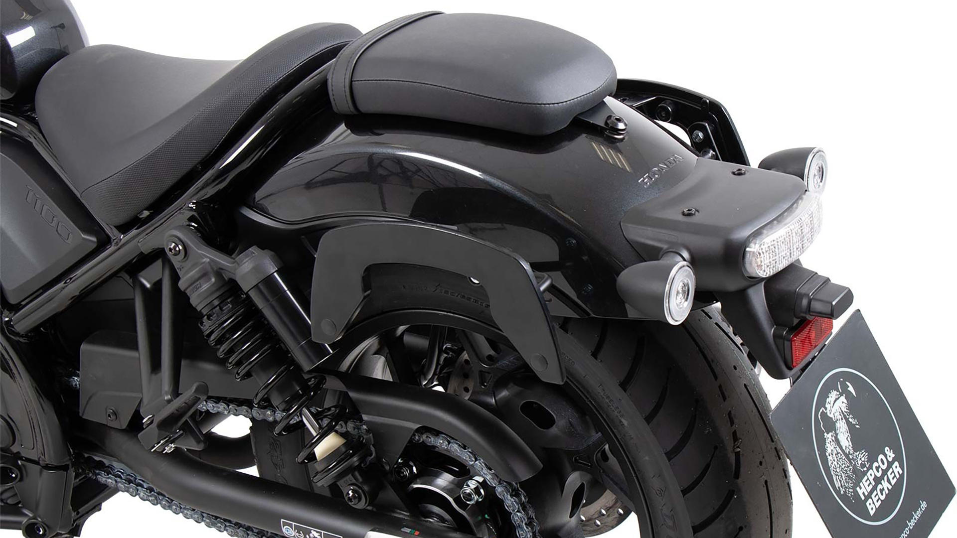 C-Bow side carrier black for Honda CMX 1100 Rebel /DCT (21-24) Hepco & Becker