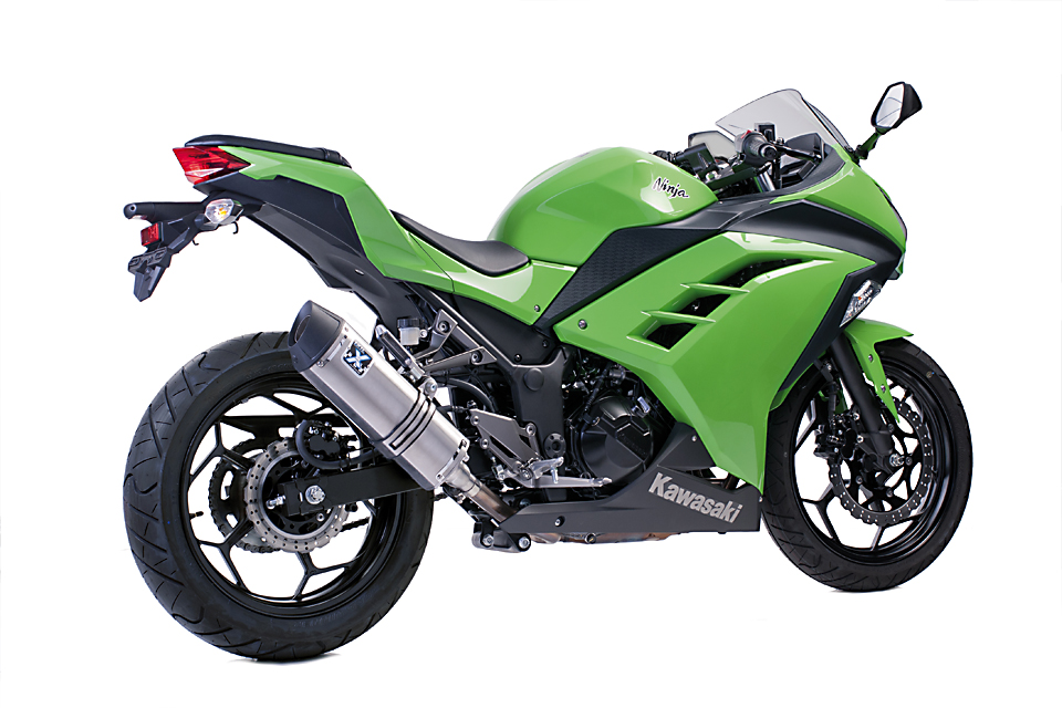 IXIL HEXOVAL XTREM Evolution muffler Kawasaki ZX 10 R, stainless steel silver, E-approved