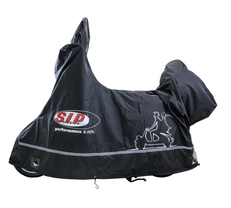 Folding garage outdoor PREMIUM 2.0 for Vespa GTS/GTV/GT, size XL, black