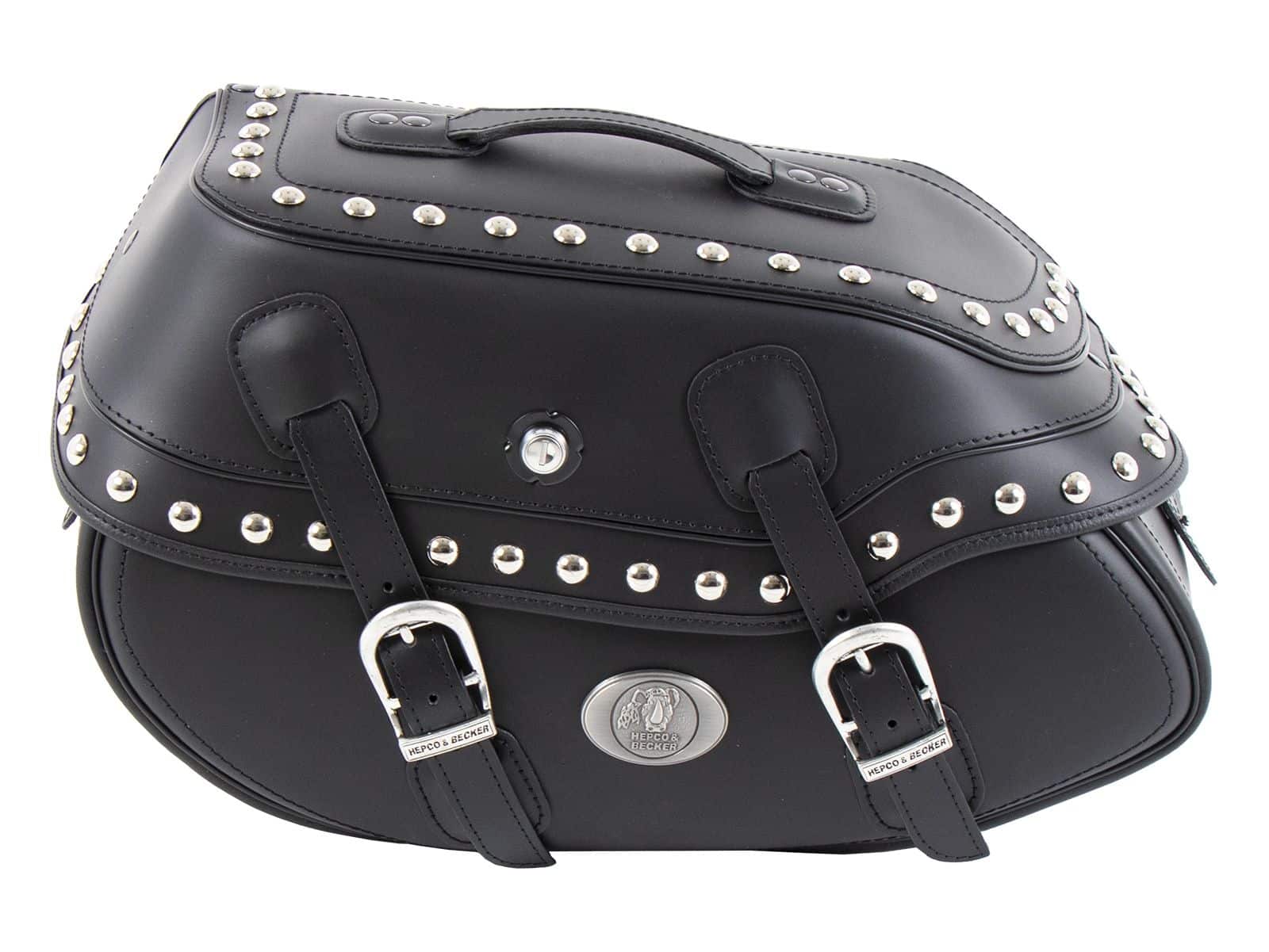 Saddlebag set Buffalo Big Custom black for C-Bow carrier Hepco & Becker