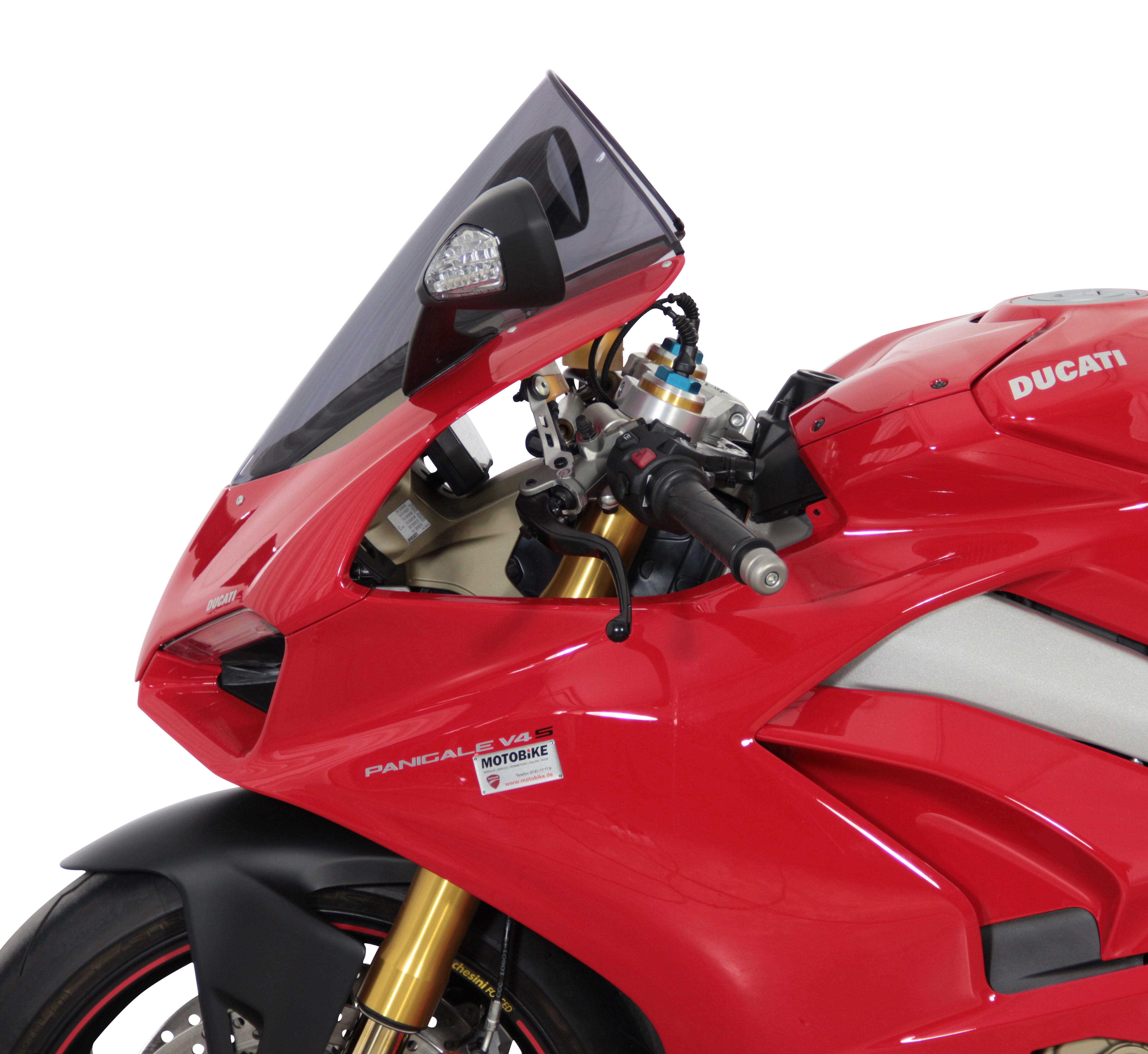 Racing windshield "R" smoke gray for Panigale V4 /R /S Orignal MRA