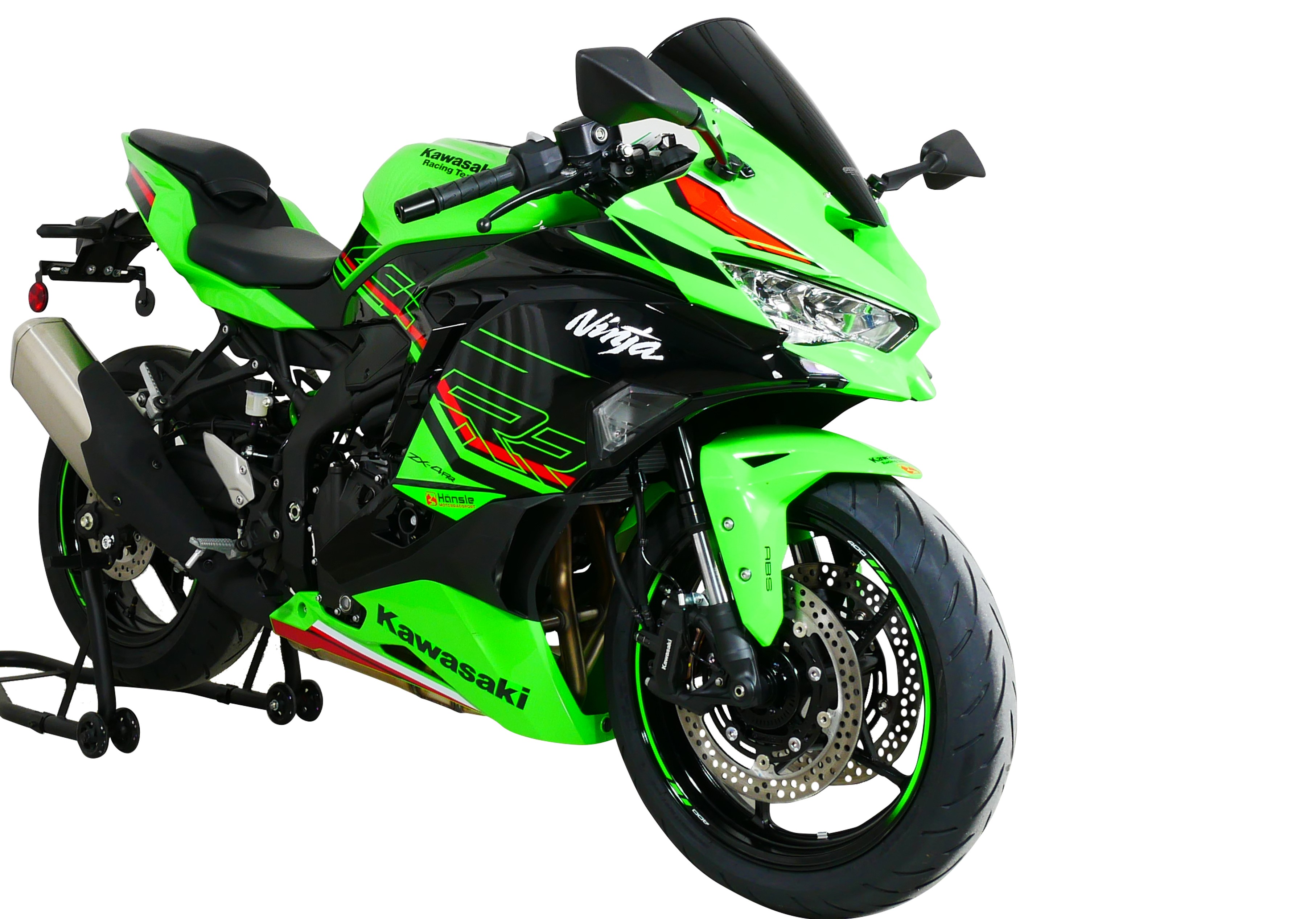 MRA Racing windshield "R" black for Kawasaki ZX-4 R / ZX- 4 RR (24-)