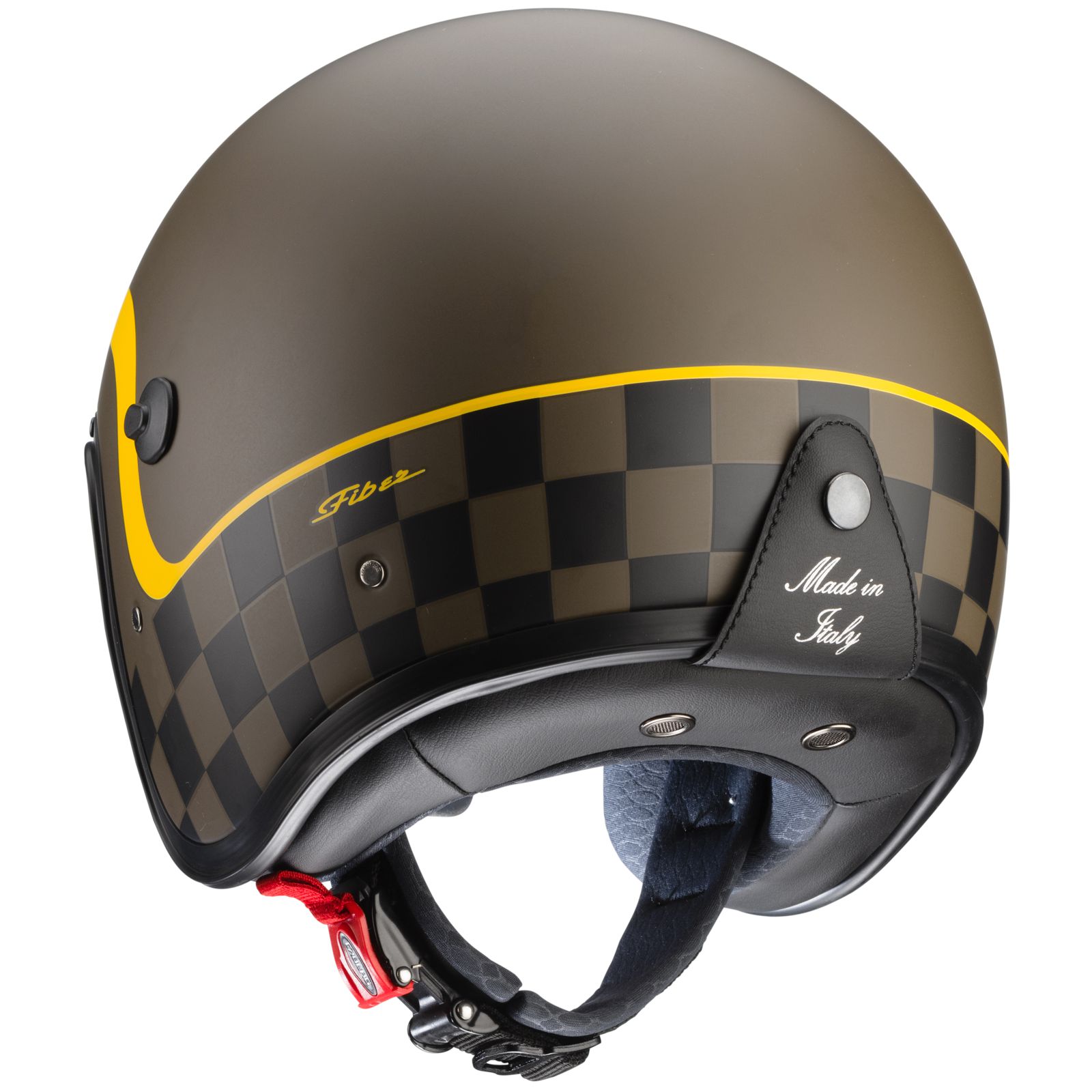 Caberg Helmet Freeride Formula, matte brown / Mustard yellow