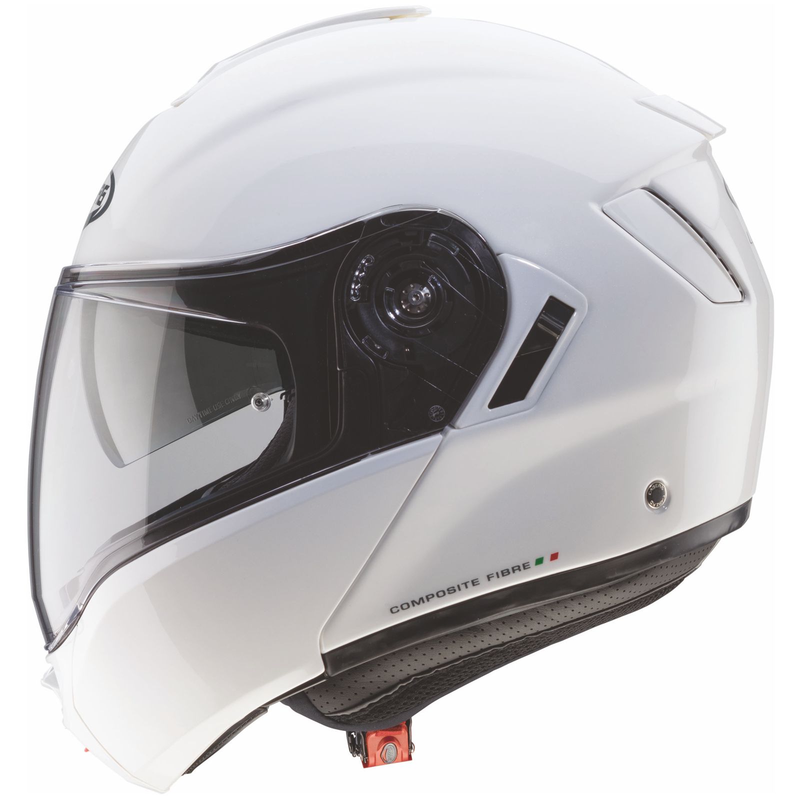 Caberg helmet Levo, white metallic