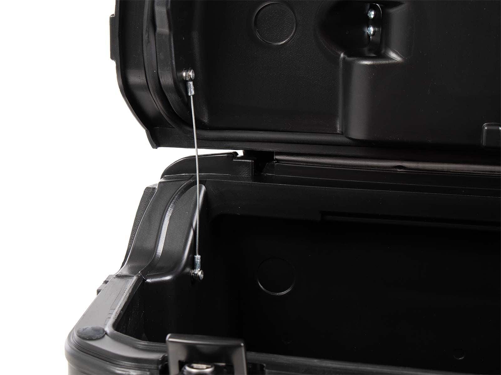 Gobi side case set Black Edition incl. luggage hooks Hepco & Becker