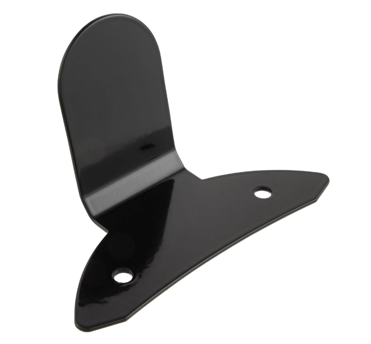 Holder Pickerl for Austrian inspection sticker for Vespa GTS/GTS Super/GTV/GT, black glossy