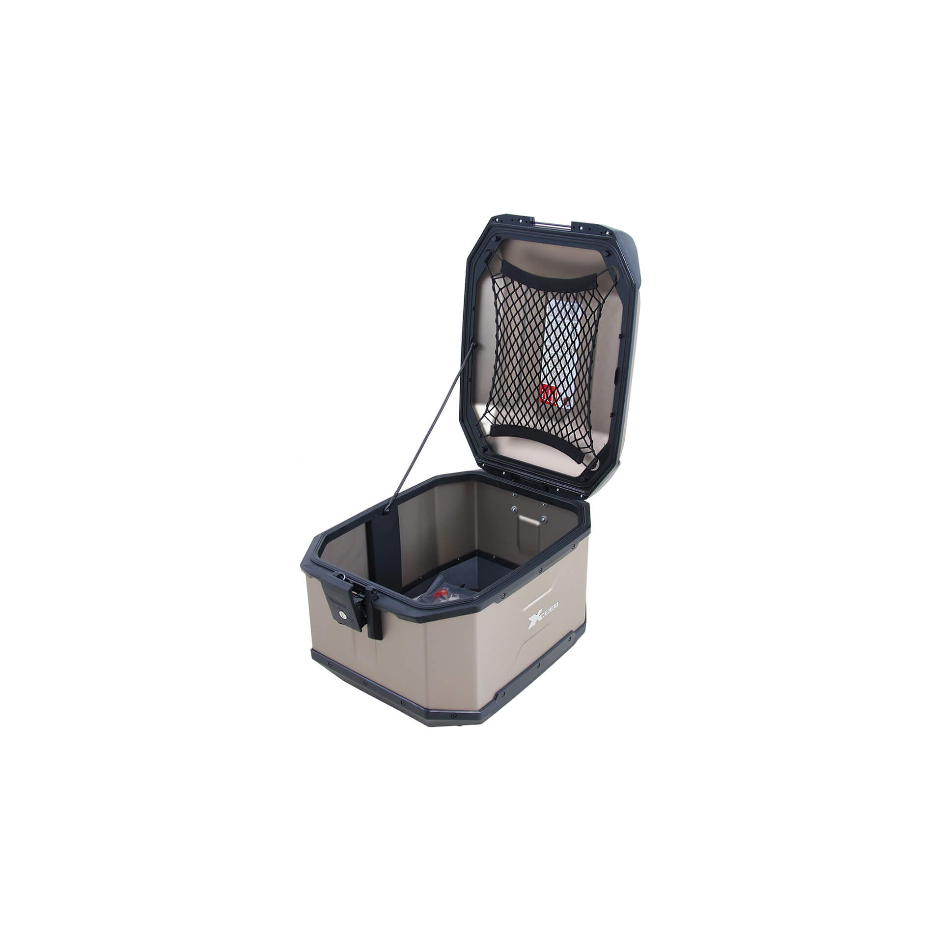 Alu Topcase Xceed 45 liters aluminum silver