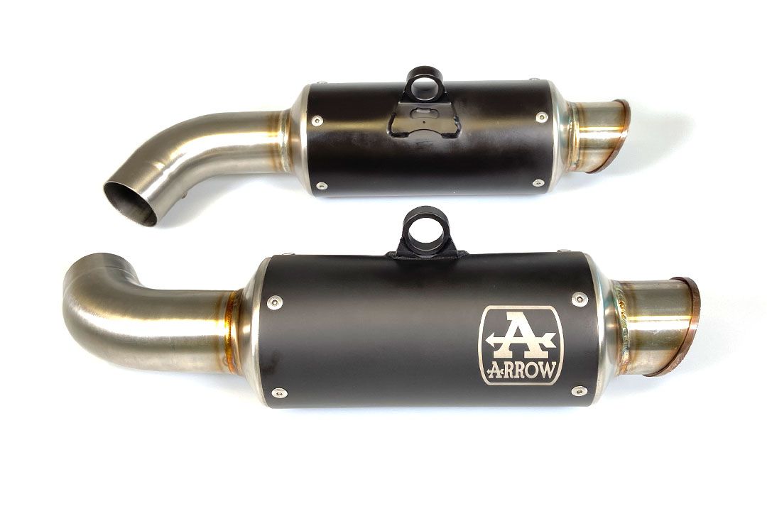 ARROW exhaust DARK GP2 for Ducati Hypermotard 950 (19-)