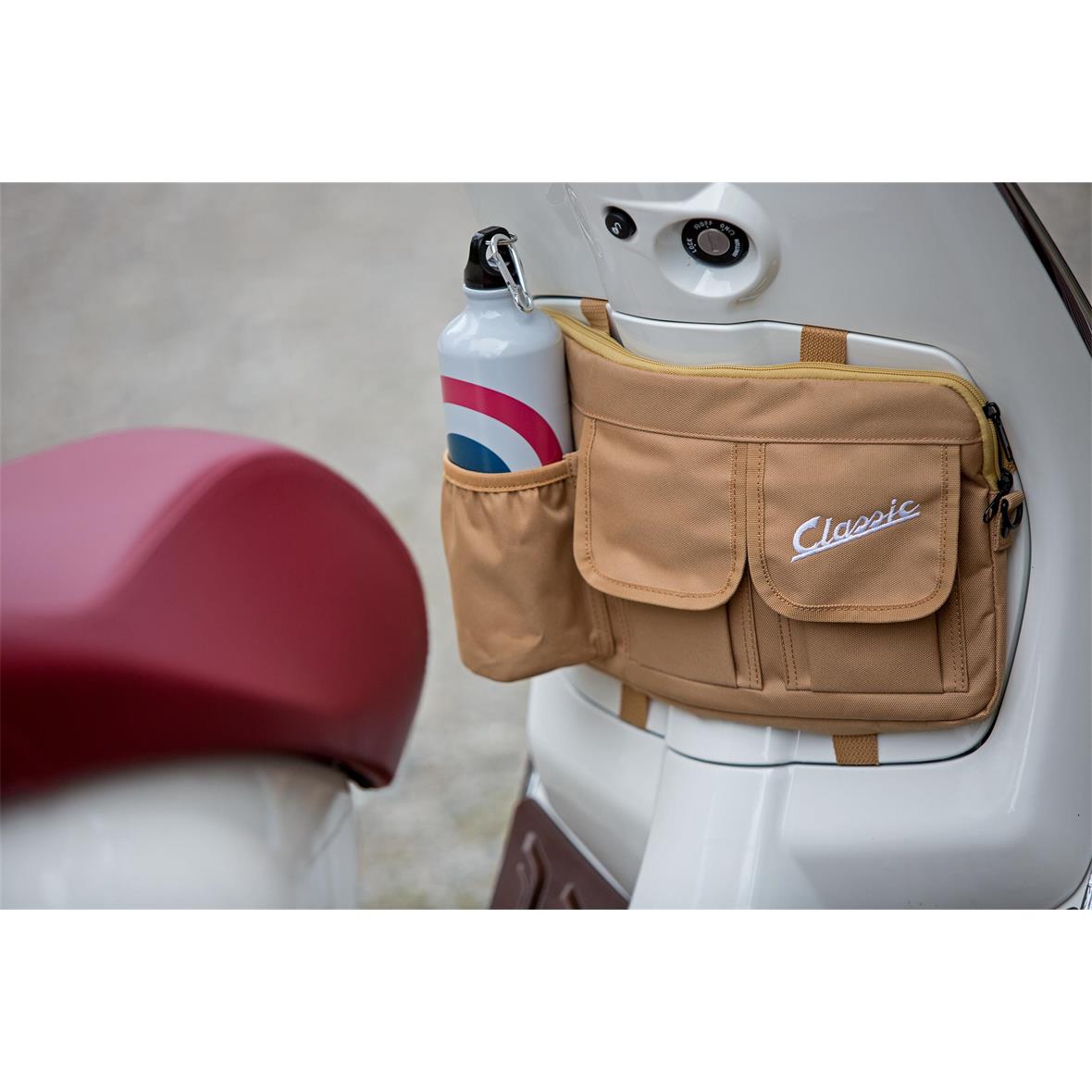 Bag "Classic" for luggage compartment / glove box Vespa - brown