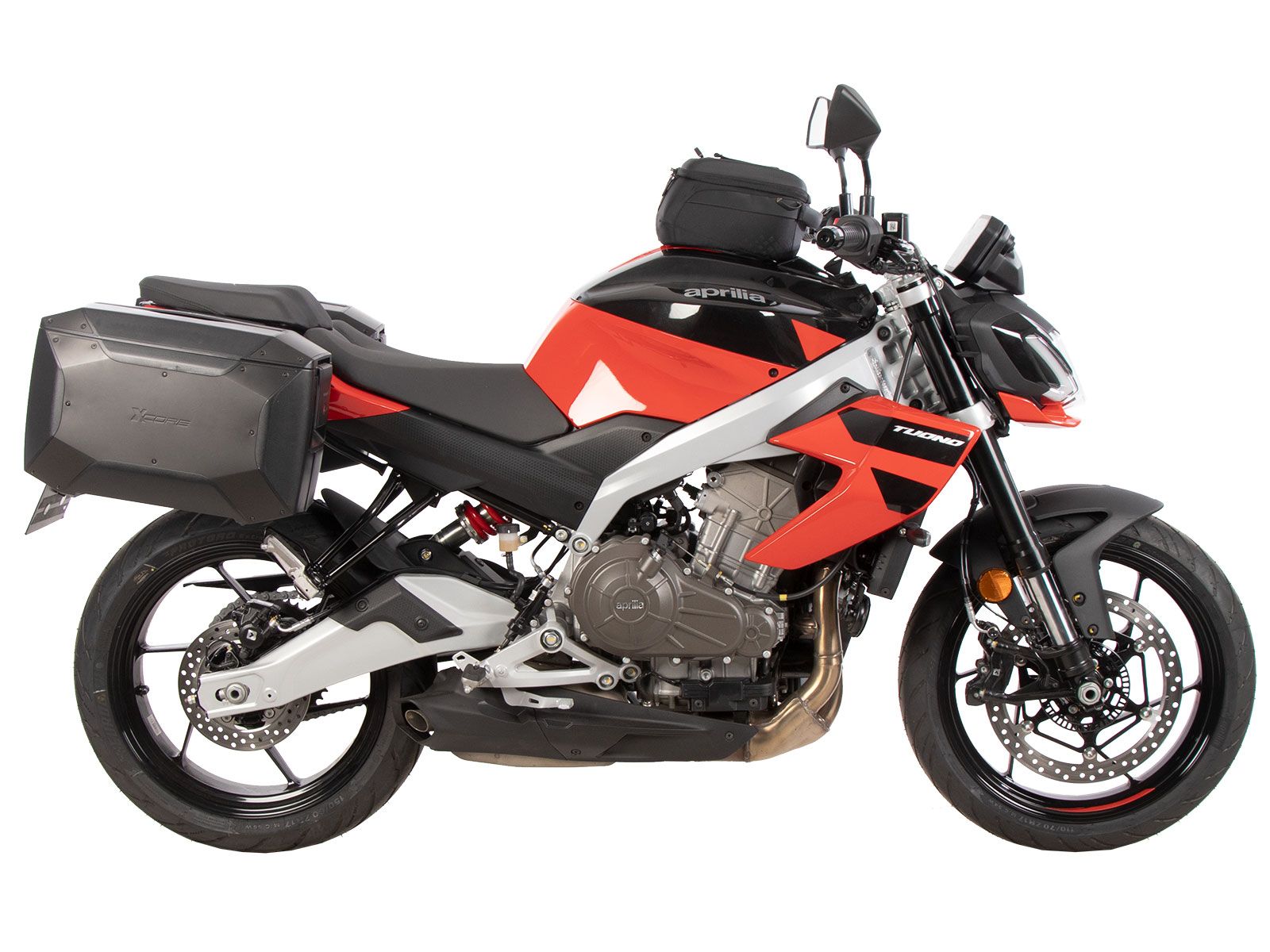 C-Bow side carrier black for Aprilia Tuono 457 (25- ) Hepco & Becker
