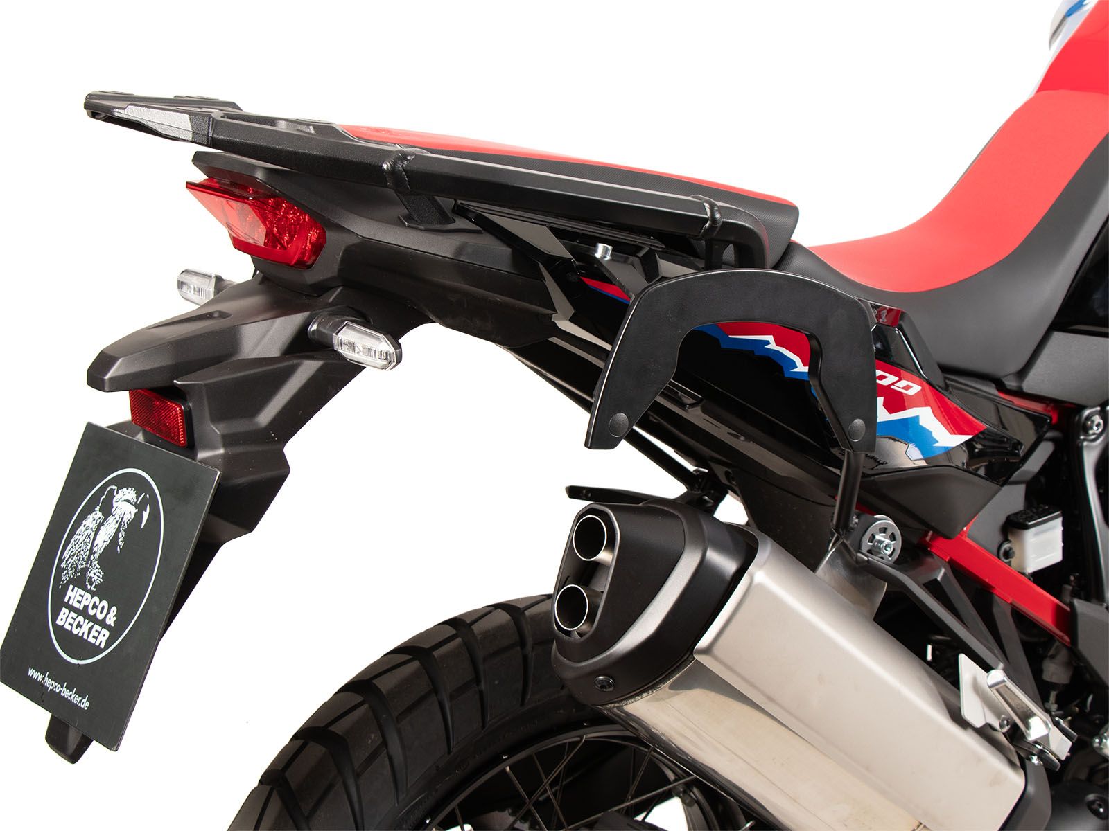 C-Bow side carrier black for Honda CRF 1100 Africa Twin Adventure Sports (24-) Hepco & Becker