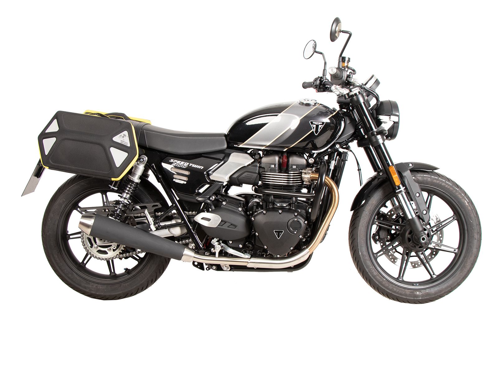 C-Bow side carrier black for Triumph Speed Twin 900 (25-) Hepco & Becker