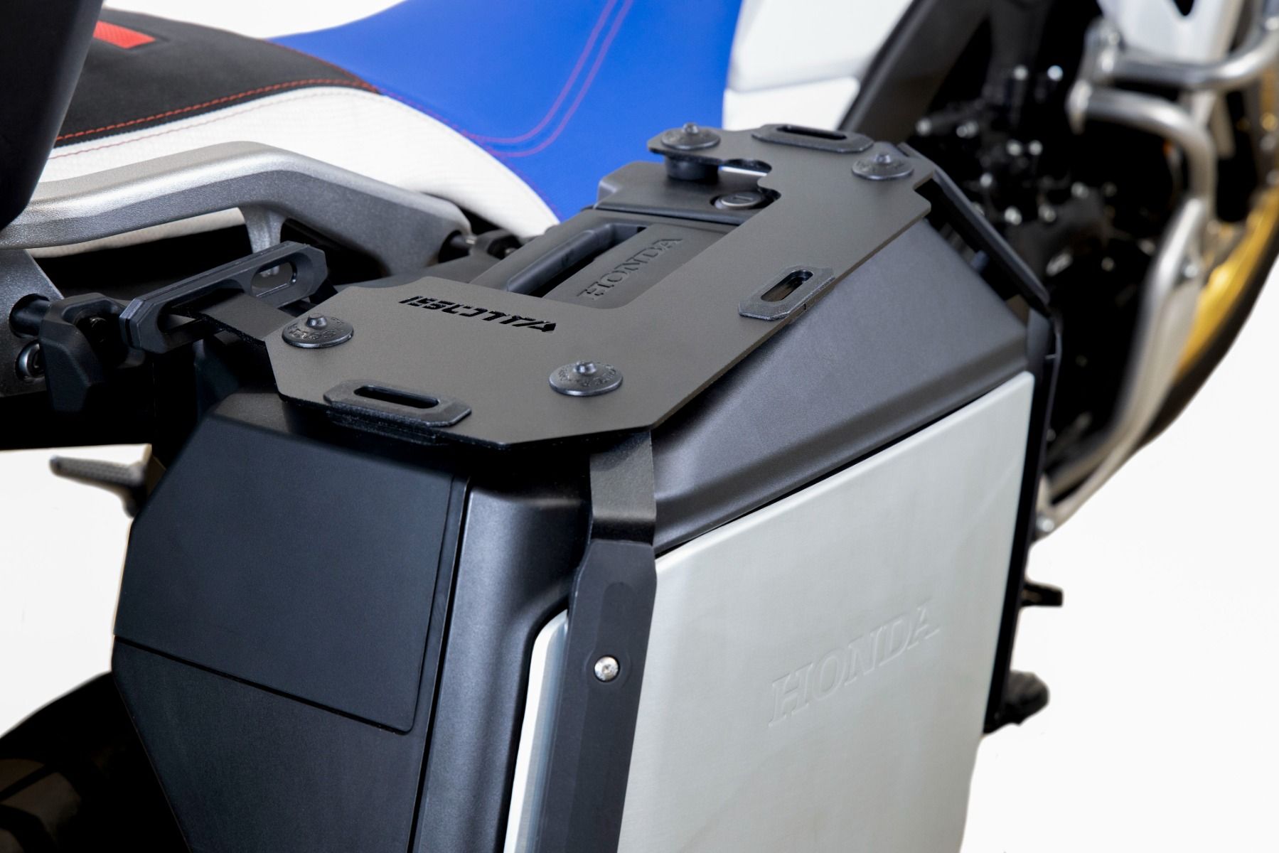 Luggage rack for side cases Honda XL 750 Transalp /NT 1100 /ADV 750 /NC 750 X, aluminum, black