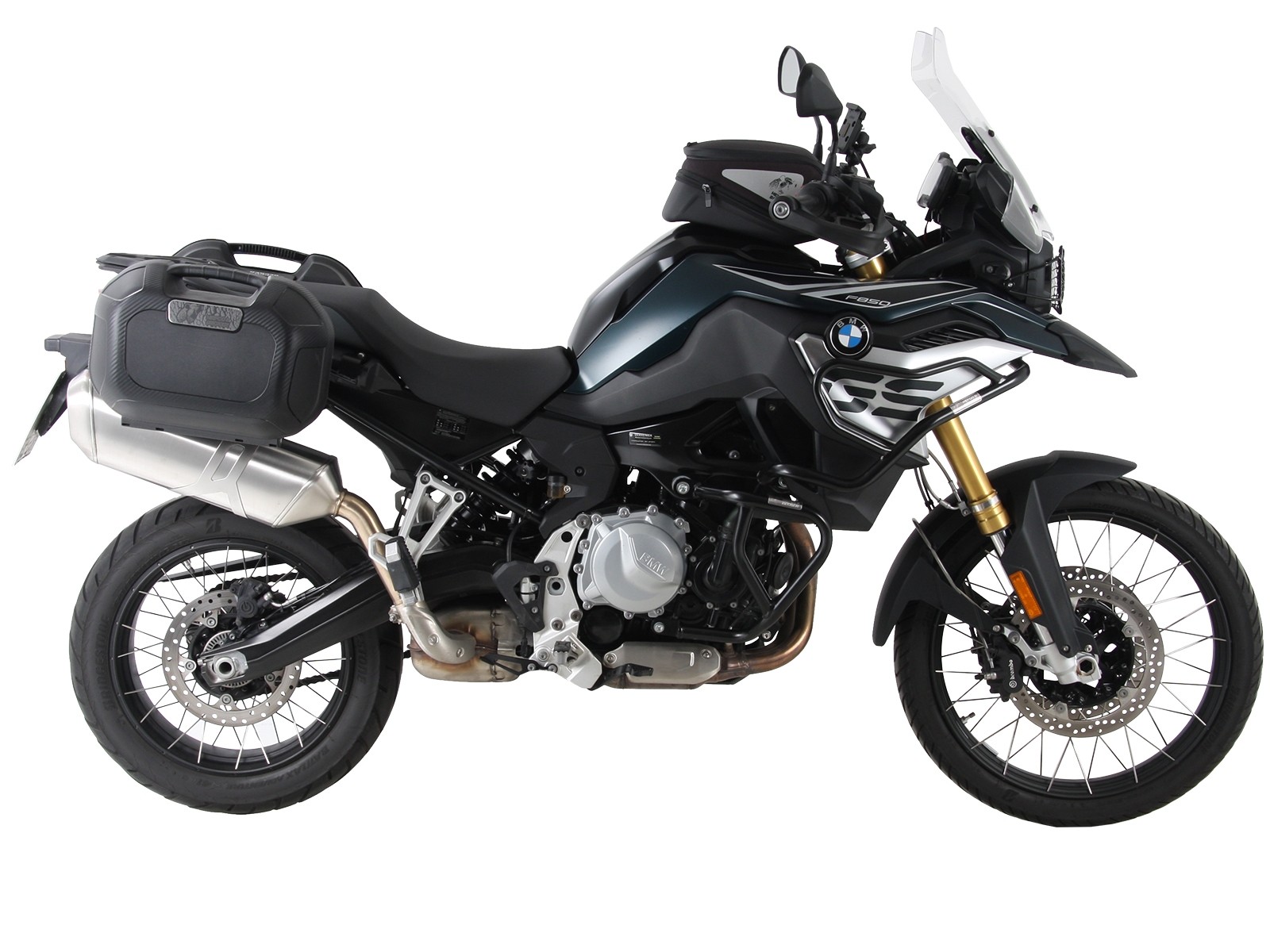 C-Bow side carrier black for BMW F 850 GS Hepco & Becker