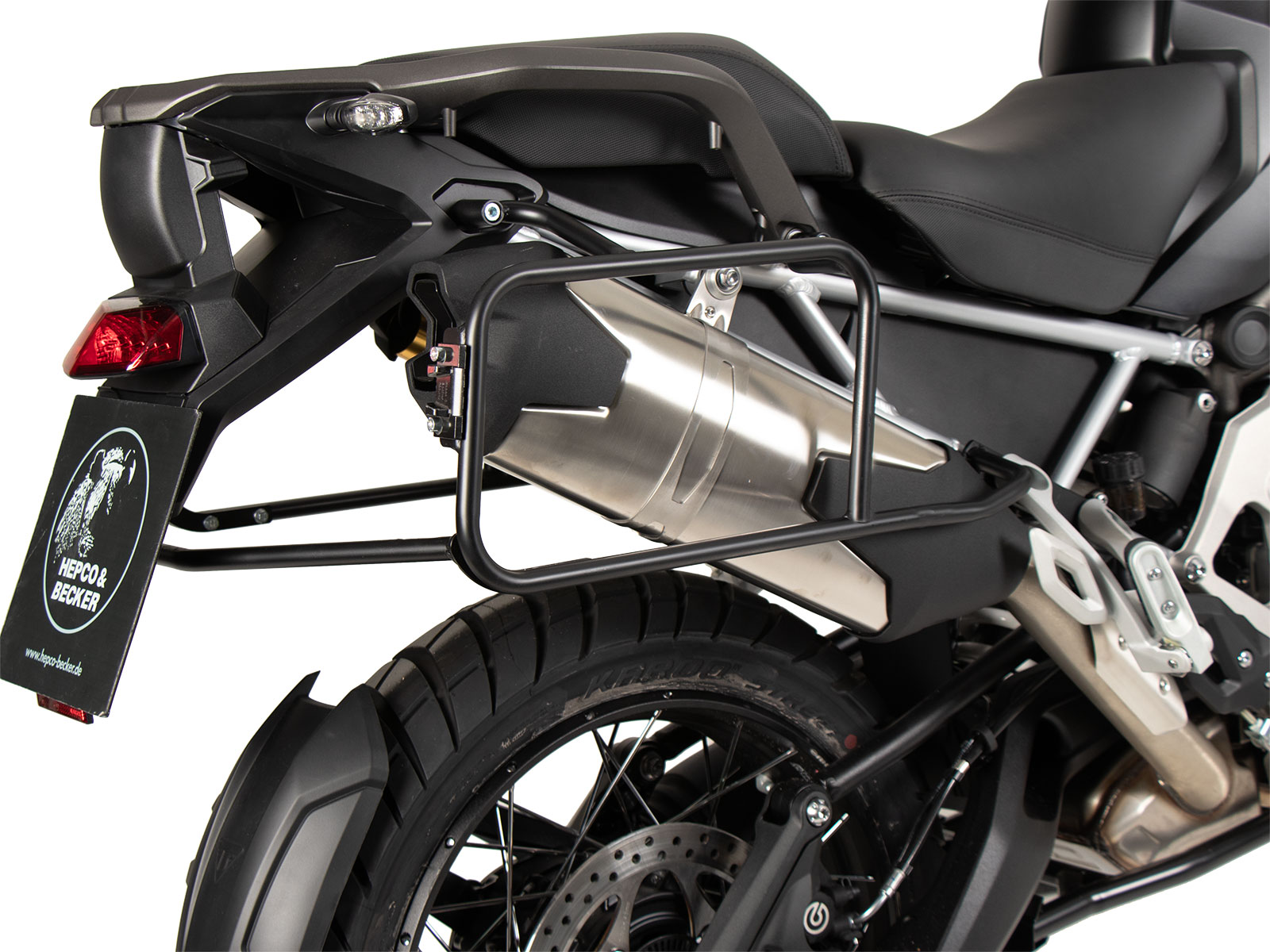 Side case carrier for Triumph Tiger 1200 Rally Pro / GT Pro / GT (22-) Hepco & Becker
