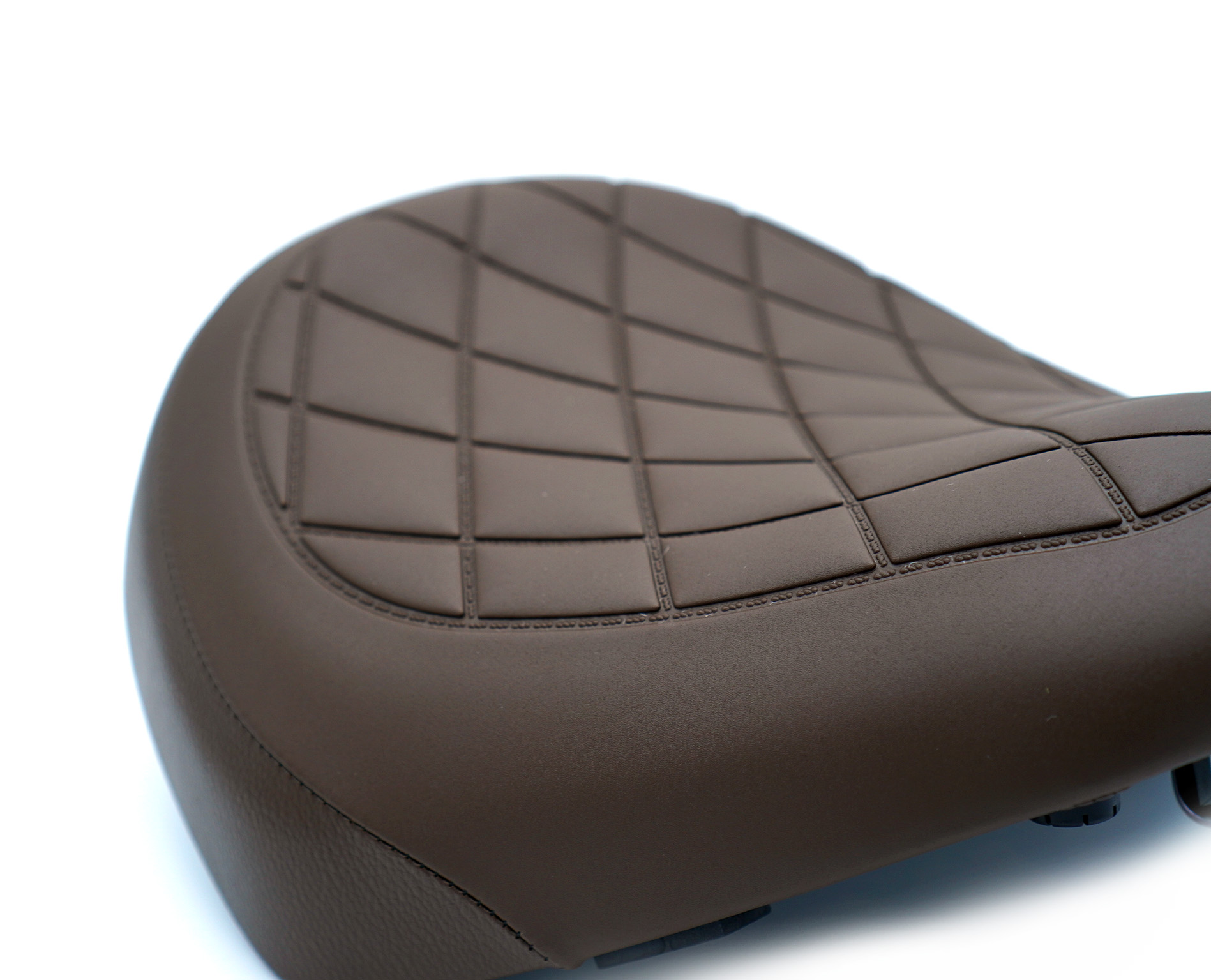 Diamond-Stitch seat brown for Honda CMX 1100 Rebel (21-25) Original