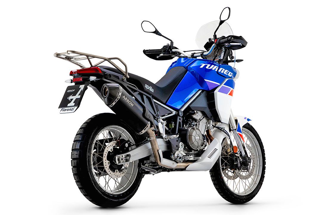 ARROW exhaust SONORA DARK for Aprilia Tuareg 660 (22-)