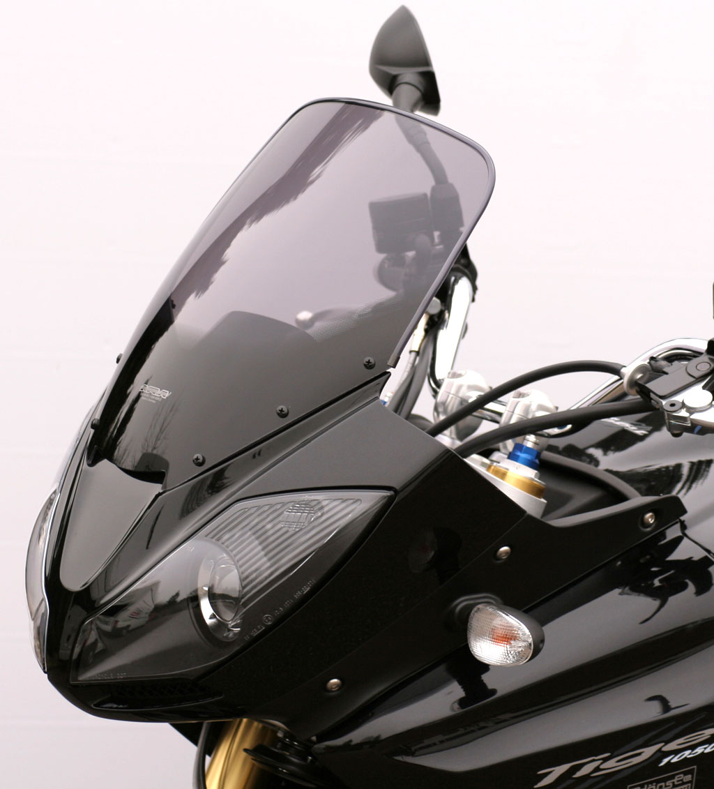 Original MRA "O" shape windshield for TRIUMPH TIGER 1050 /SE /SPORT (Bj.06-15)