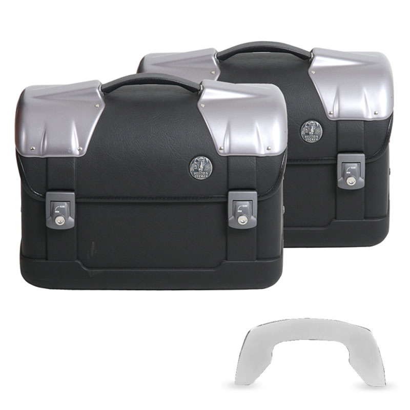 Side case set Strayker 16L for C-Bow holder Hepco & Becker