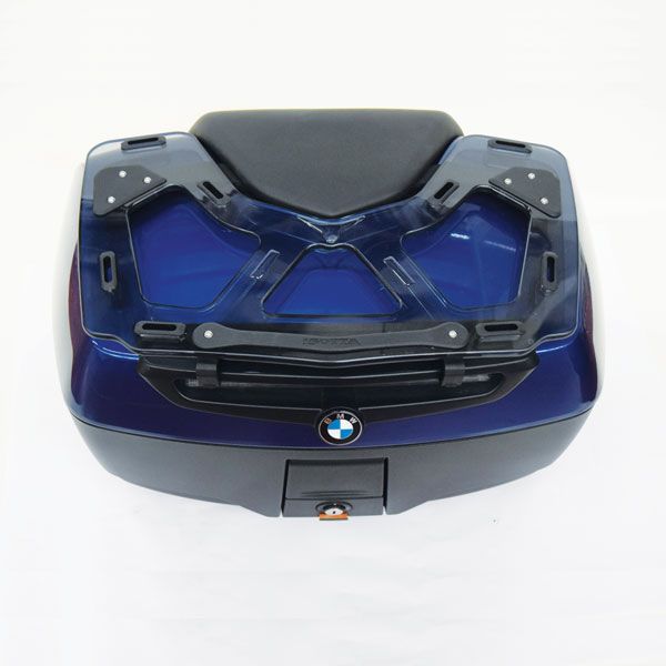 Luggage rack for top case BMW K 1600 GT /R 1250 RT /R 1200 RT, PMMA, light smoke