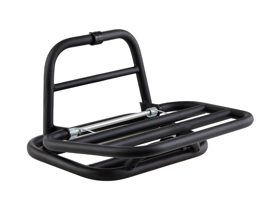 Rear luggage rack for Vespa 946 3V i.e. 125cc, folding, black matt