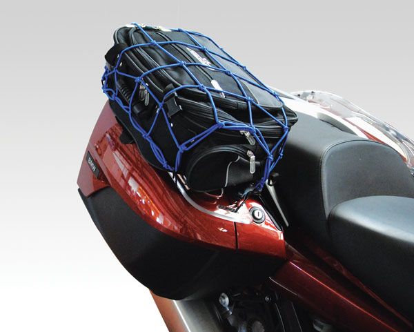 Luggage rack for side case BMW K 1600 GT/GTL, R 1250 RT, R 1200 RT, PMMA, light smoke