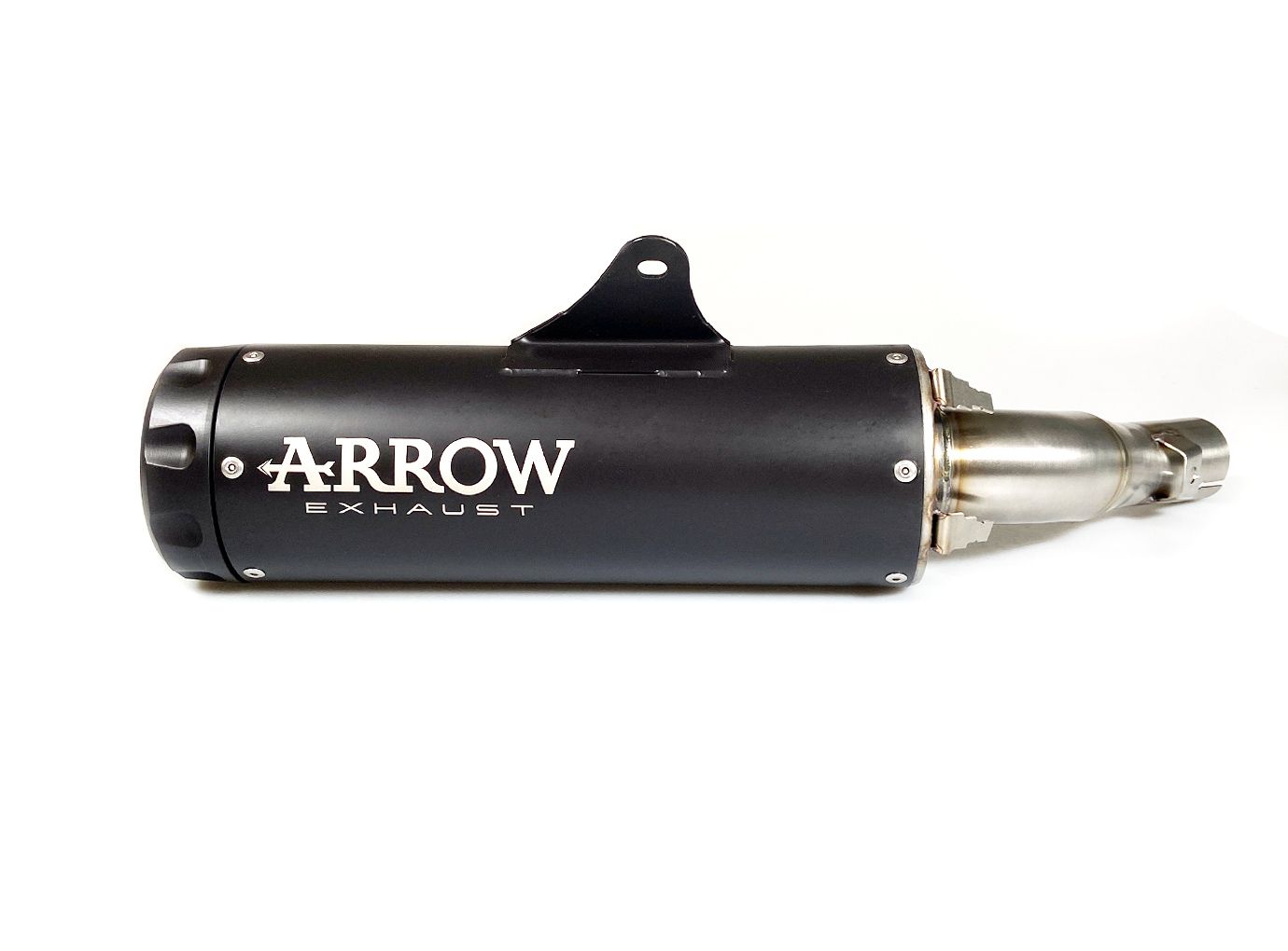 ARROW exhaust REBEL Sip-On stainless steel black for Honda CMX500 Rebel model year 2017-2022