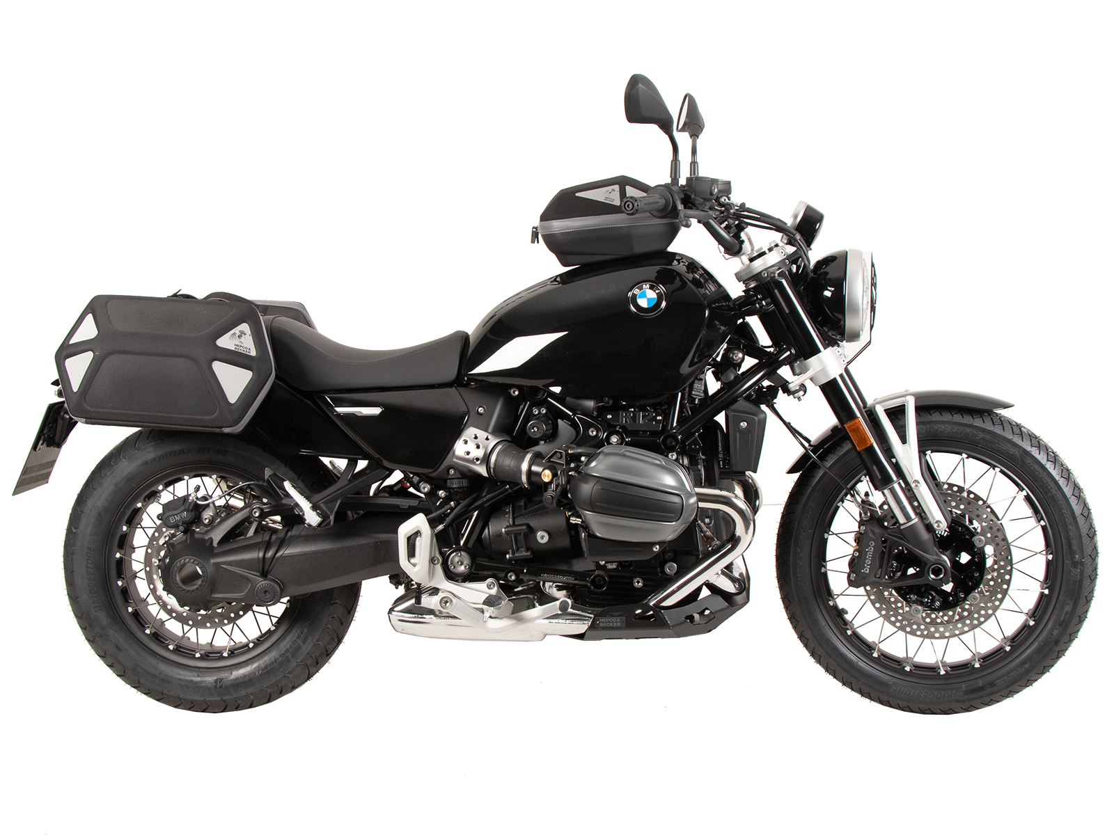 C-Bow side carrier black for BMW R 12 (24-) Hepco & Becker