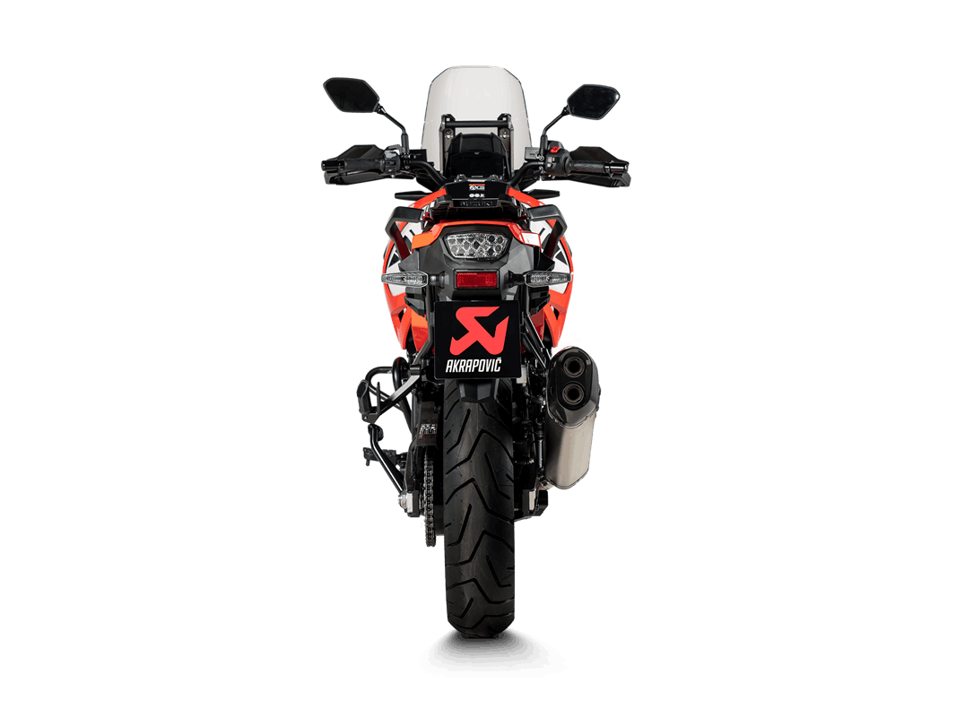 Akrapovic Slip-On Line (Titanium) exhaust for Suzuki V-Strom 1000 (14-18) and V-Strom 1050 from (20-23)