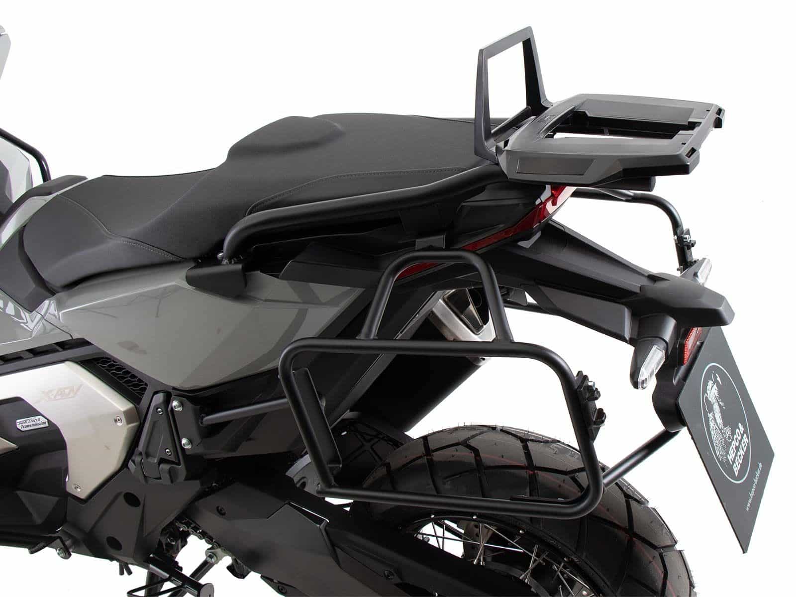 Alurack top case carrier black for Honda X-ADV 750 (21-24) Hepco & Becker