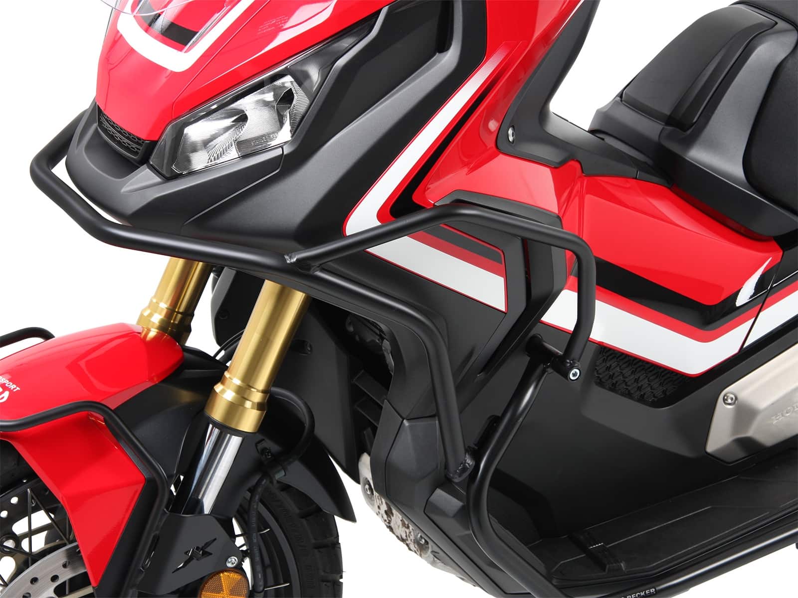 Front protection bar black in combination with engine protection bar for X-ADV 750 (17-20) Hepco & Becker