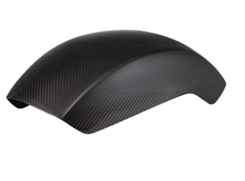 Mudguard EVO II for Vespa PX 80-200ccm, small, carbon, clear