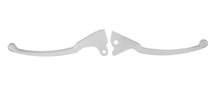 Sport lever set brake left/right for Vespa LX/LXV/S/Primavera/Sprint 50-150ccm, silver dull