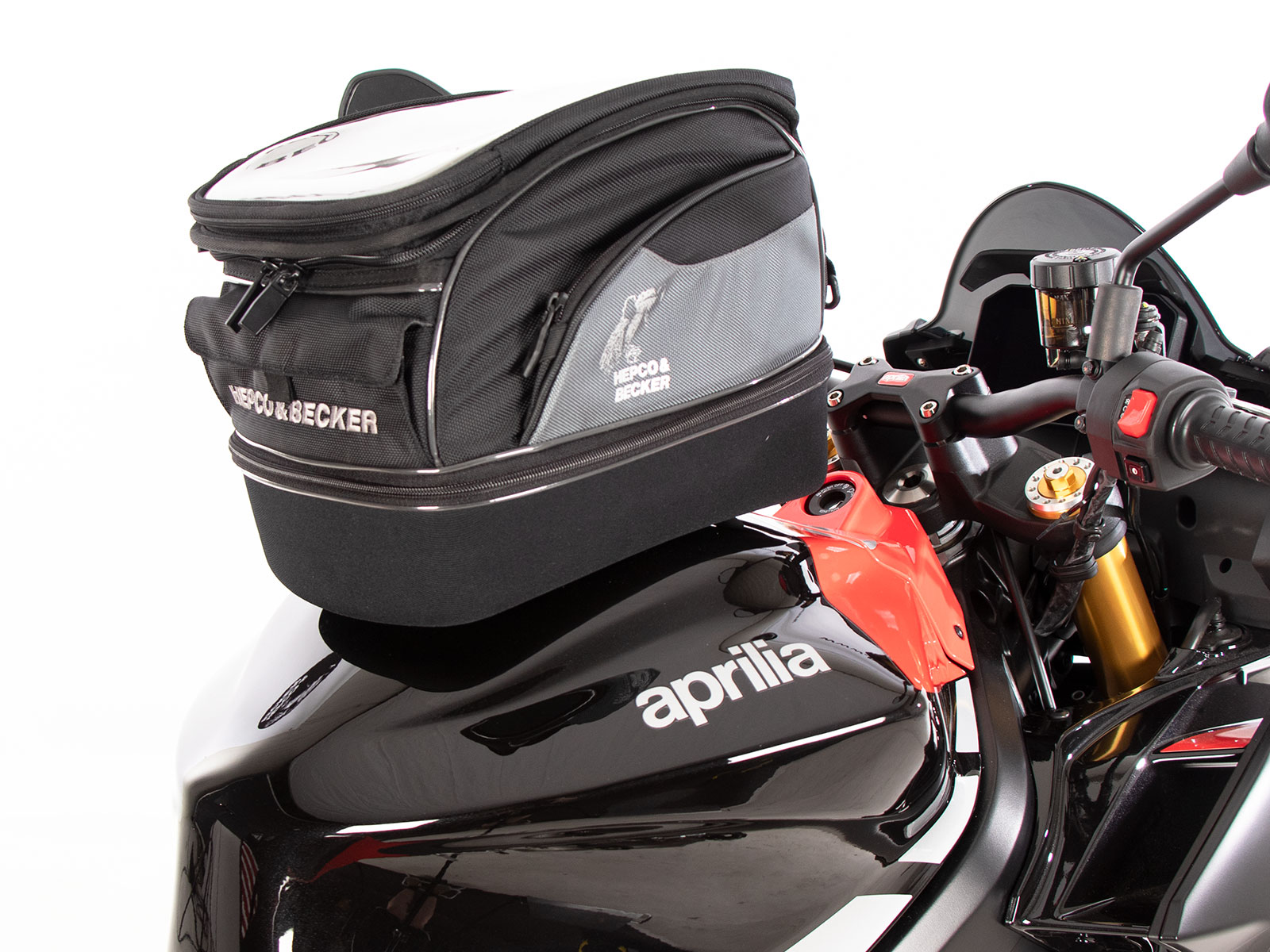 Basic tank ring incl. tank bag closure unit for Aprilia Tuono 660 Factory (22-)
